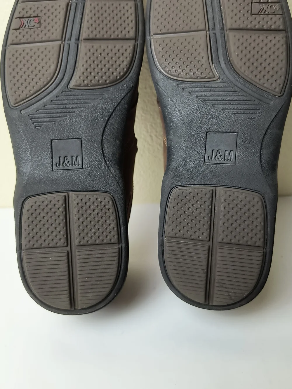 J&M Men's Brown Leather Casual Fisherman Sandals with Cushioned Sole